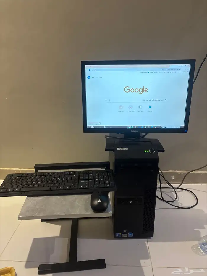 كمبيوتر مكتبي معه كيبورد والماوس 2