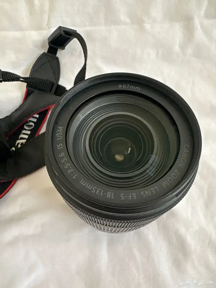 كاميرا كانون 850d مع عدسة 18-135 وملحقاتها اخت الجديد 7