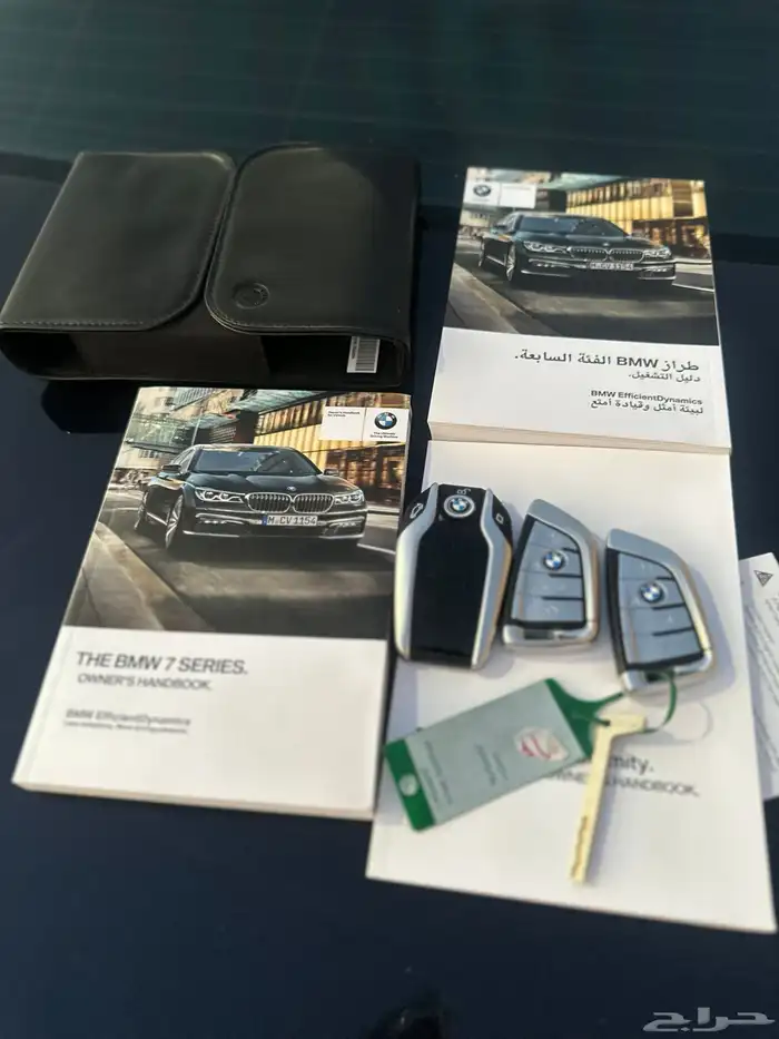 بي ام حجم 730 مخزن ماشي 52 الف صيانات وكاله بدي وكاله 44