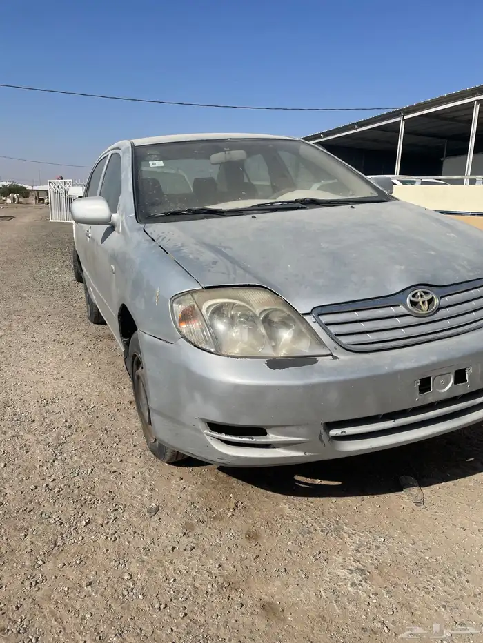 كورولا 2004 تشليح مكينه قير عادي 0