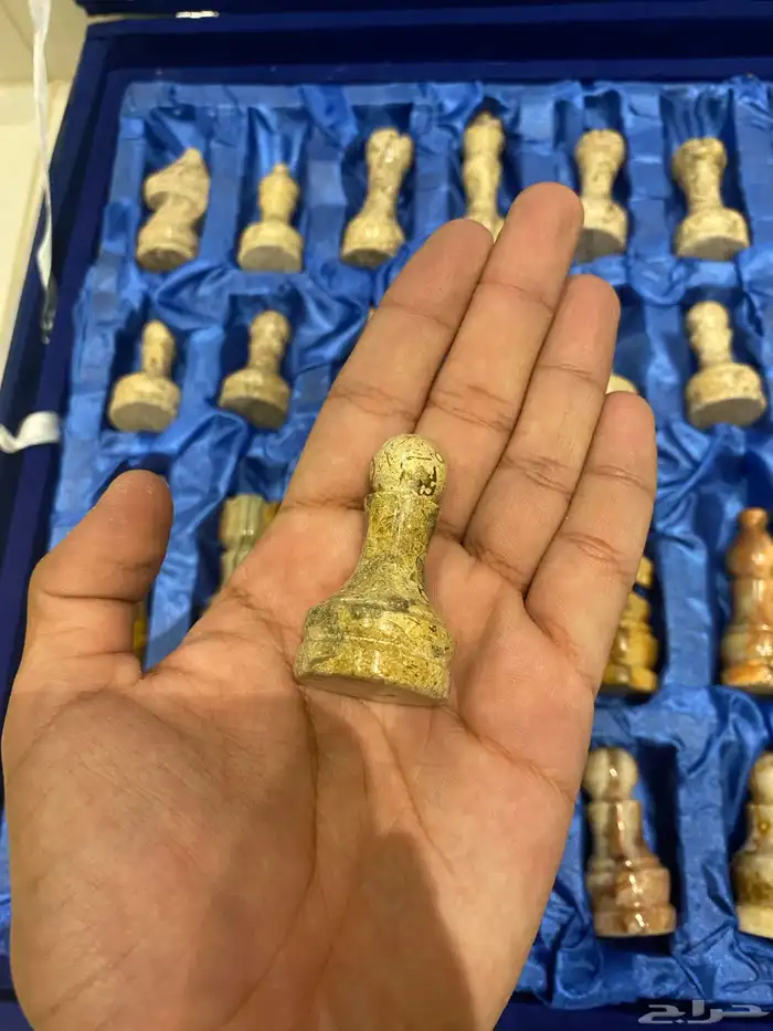 شطرنج رخام فخم جدا  جديد 7