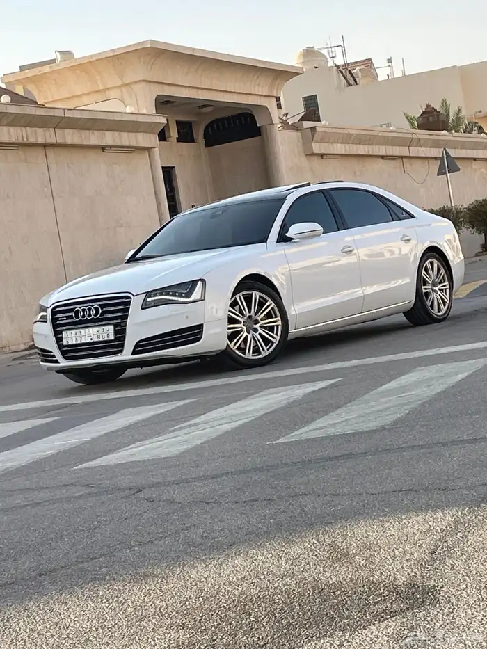 اودي A8 فل كامل بدي وكالة 2013 15