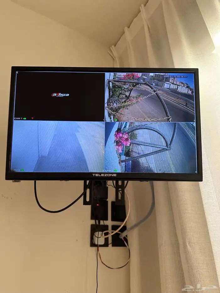 شاشه مع رسيفر وكاميرات 2