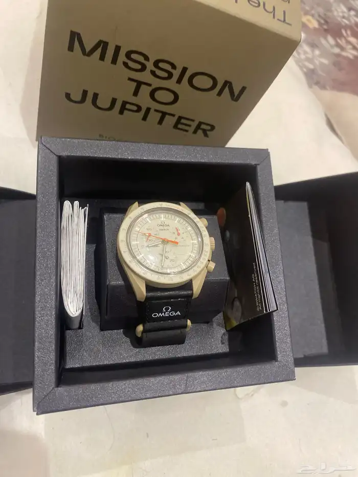 ساعة OMEGh صناعه سويسرا دفاترها موجوده وضمان 4