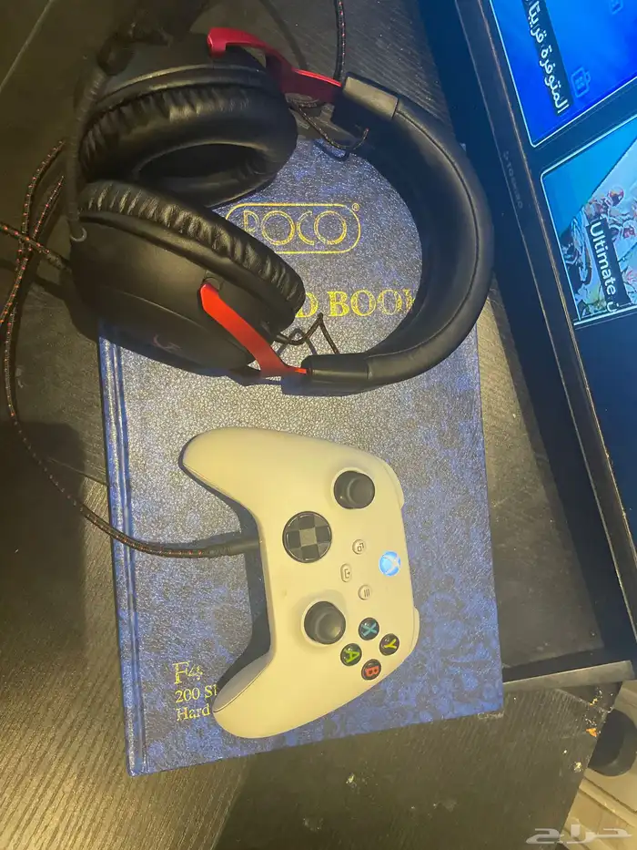 يد اكسبوكس-شاشة-سماعة هايبر اكس-جهاز اكسبوكس اس 2