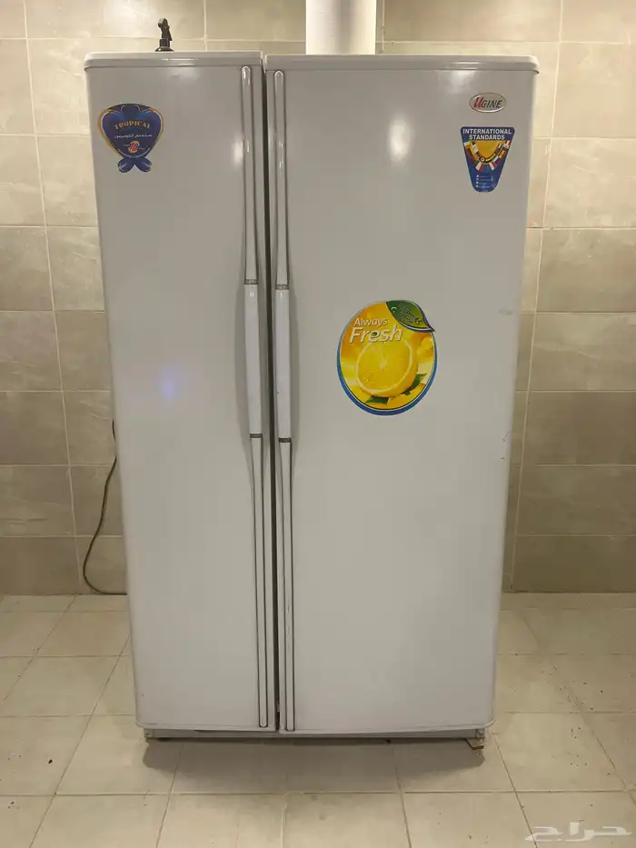 ثلاجه بابين عمودي للبيع 35 قدم 0