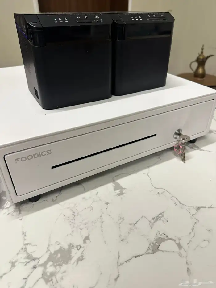 طابعة كاشير و درج كاشير فودكس و طاحونة انكور للبيع 1