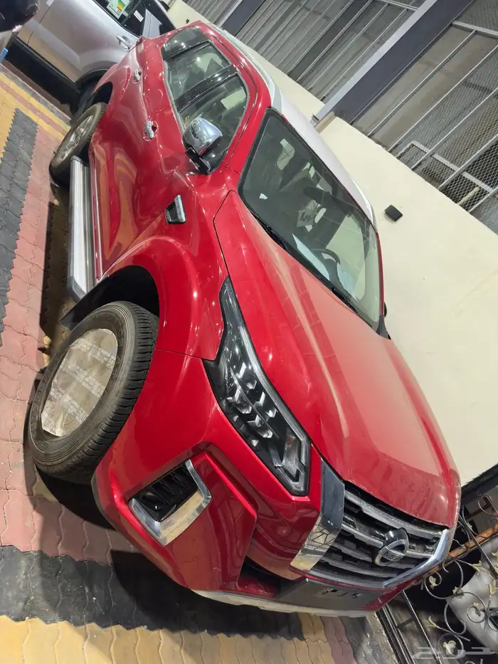 نيسان اكستيرا تيتانيوم نص فل دبل 2024 احمر عرض خاص 2