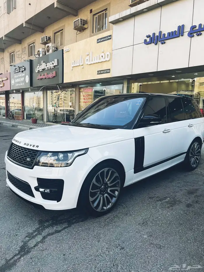رنج روفر 2017 فوج 8 سليندر تربو وكالة للبيع او البدل 1