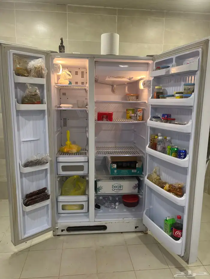 ثلاجه بابين عمودي للبيع 35 قدم 1