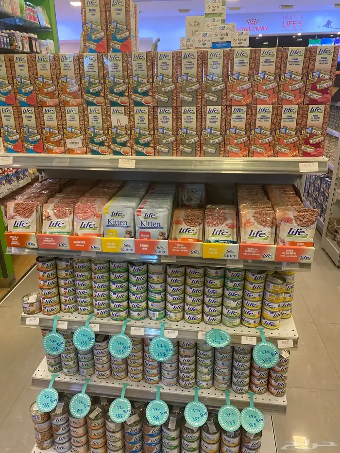 جميع انواع الدراي فود و الويت فود للقطط والكلاب 9