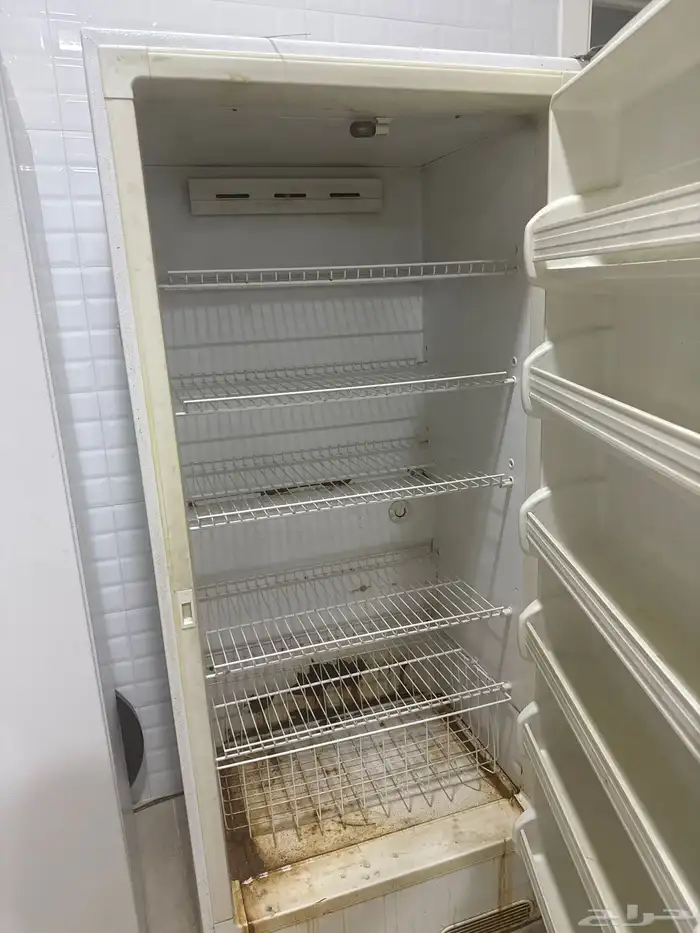 للبيع ثلاجه وفليزر 110 معها محول 200 1