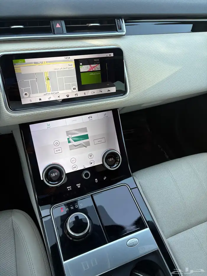 رنج روفر فيلار بني داخلي اوف وايت 2