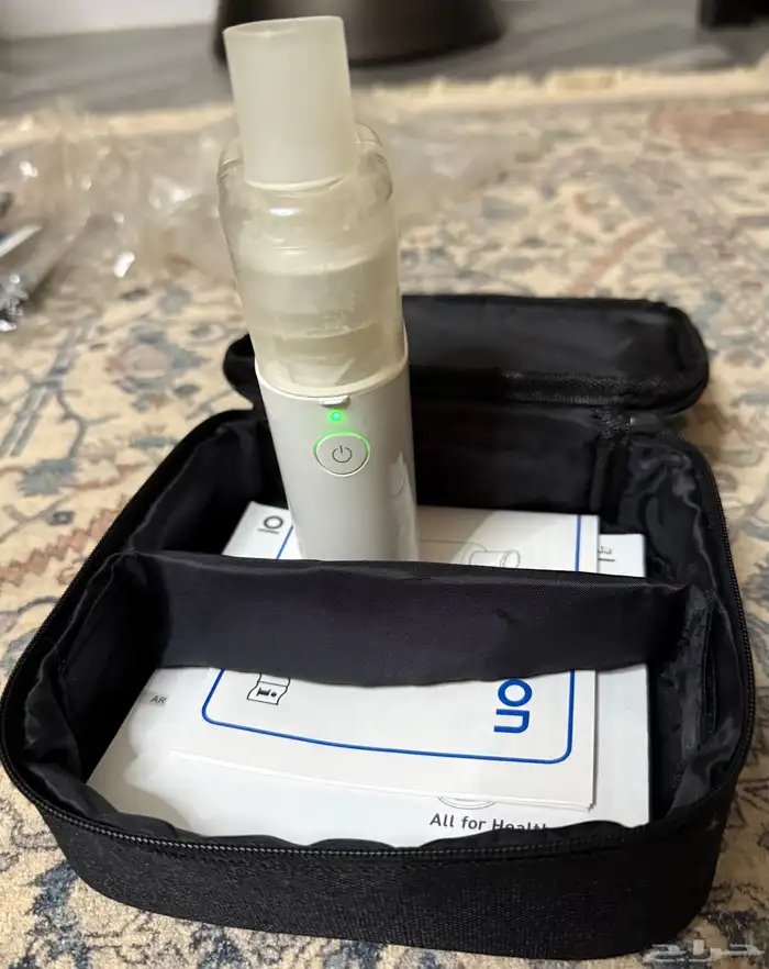 سرير طبي جديدوجهاز اكسجين بخارماركة امرون استعمال بسيط 5