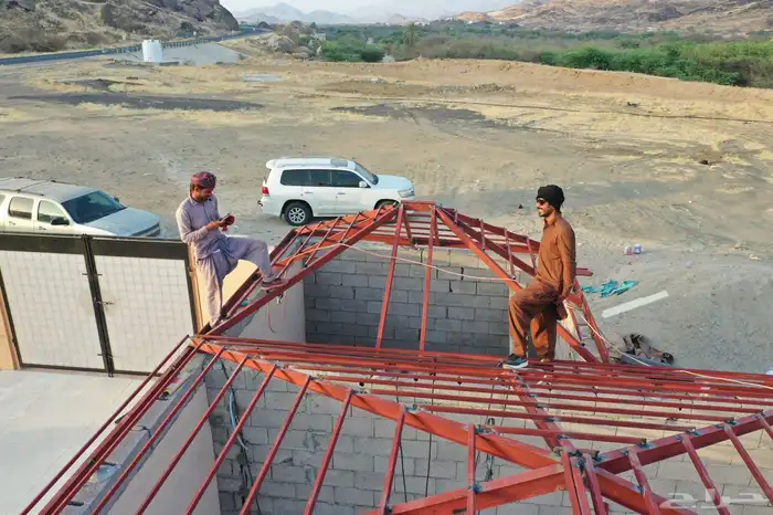 محل بن قحطان بيوت شعر قرميد 2