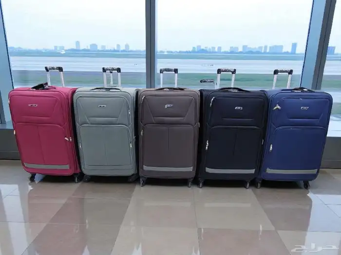 اطقم شنط السفر خامة قماش 4 كفر 0