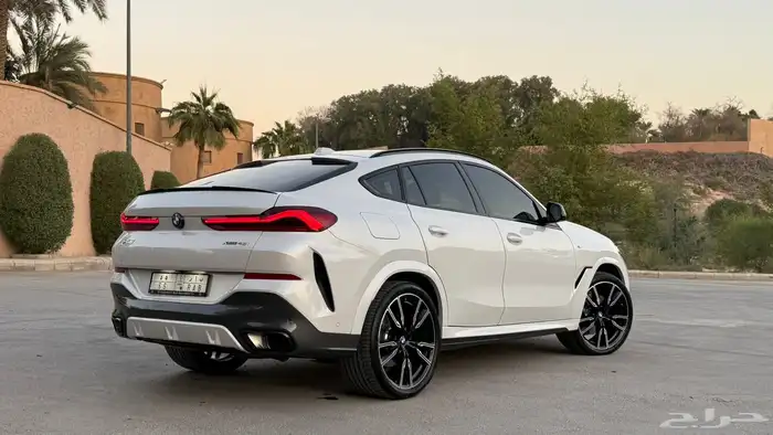 BMW x6 m kit 2024 شبه وكاله تحت ضمان 5