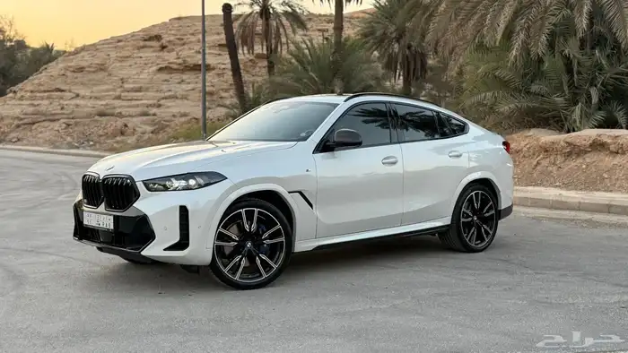 BMW x6 m kit 2024 شبه وكاله تحت ضمان 4