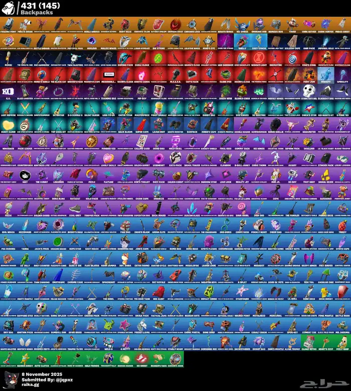 حساب فورت نايت حفل بارخص سعر 1