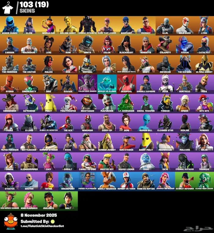 حساب فورت سكن هونر 1