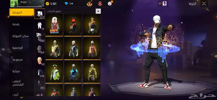 حساب فري فاير للبيع على السوم 2