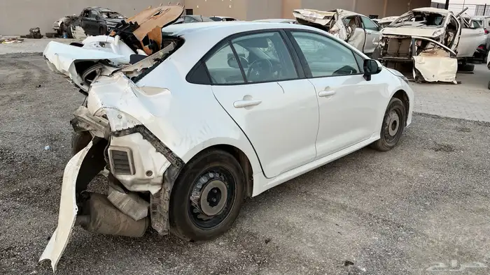 كرولا 2021 مصدومه بيع قطع غيار تشليح 3