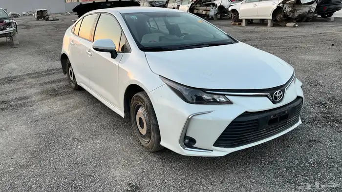 كرولا 2021 مصدومه بيع قطع غيار تشليح 2