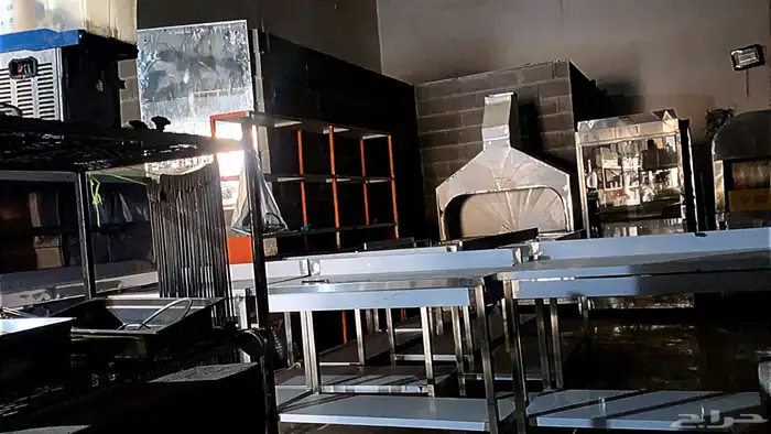 للبيع طاولات استيل ومغاسل استيل ومداخن 0