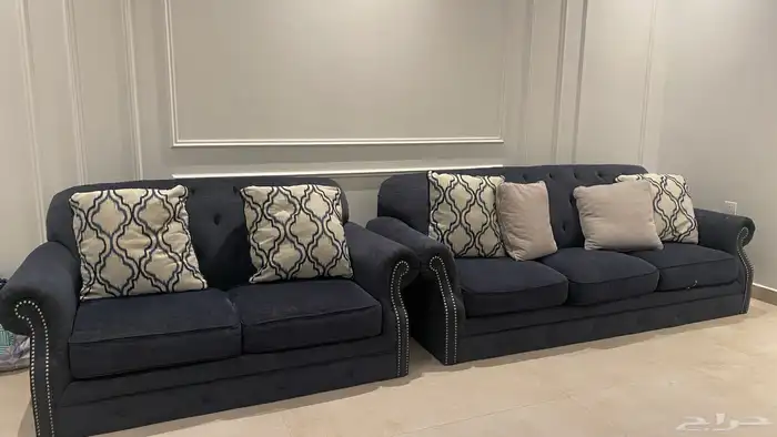 كنب اشلي استخدام نظيف 1500 ريال 0