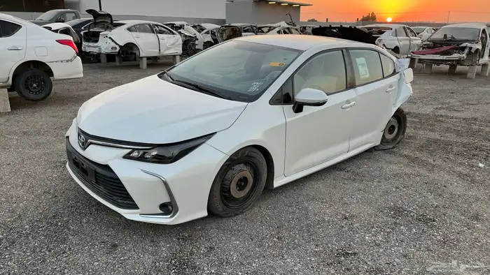 كرولا 2021 مصدومه بيع قطع غيار تشليح 0