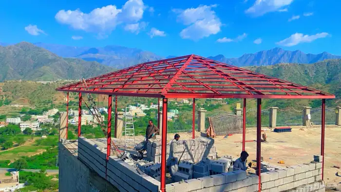 محل بن قحطان بيوت شعر قرميد 17