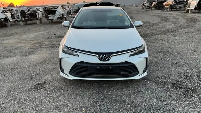 كرولا 2021 مصدومه بيع قطع غيار تشليح 1