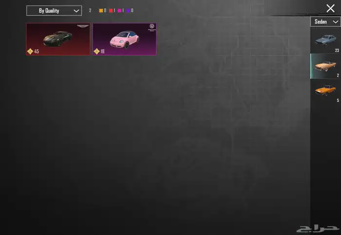 حساب ببجي موبايل 83  لفل سكنات  83 سكنات ميثك ونوادر 46