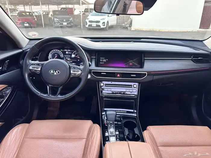 كيا كادينزا 2021 بنزين فل كامل بطاقه جمركيه وارد كوريا 4