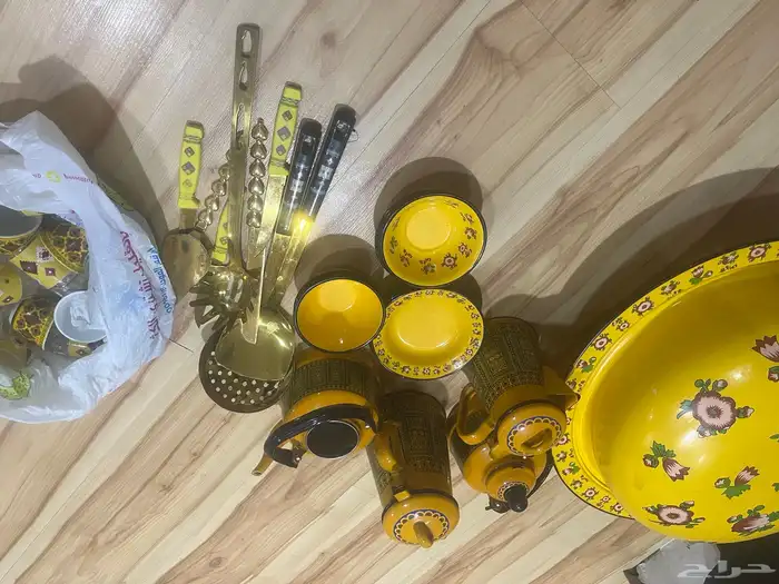 طقم طراز القديم صحون 4