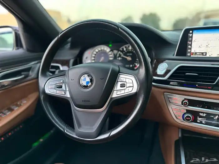 بي ام حجم 730 مخزن ماشي 52 الف صيانات وكاله بدي وكاله 16