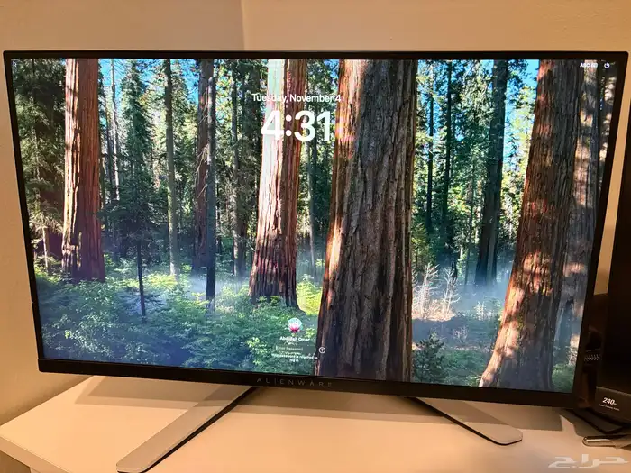 شاشة العاب Alienware 27 بوصة 240Hz 4