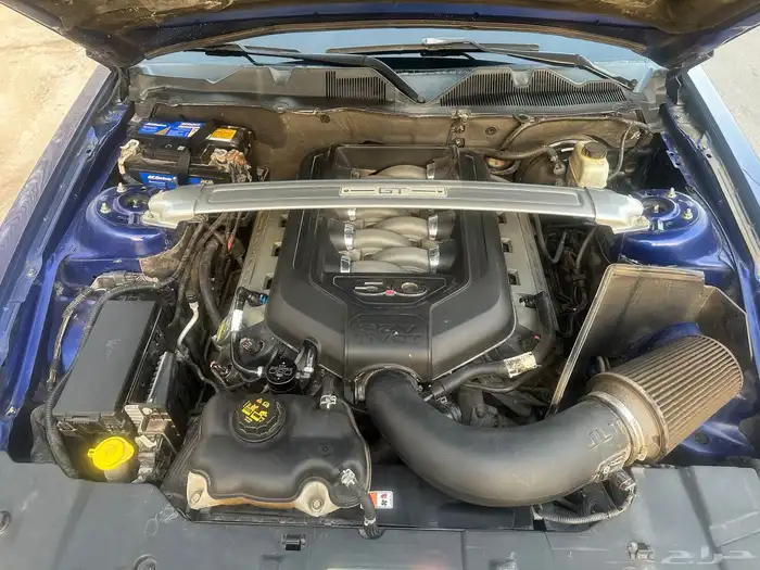 2013 موستنج 5.0 قير عادي فل بانوراما داخلي احمر 13