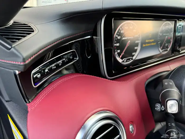 S63 AMG طلبية خاصة ملكي مخزن بحالة الوكالة للمستخدم 8