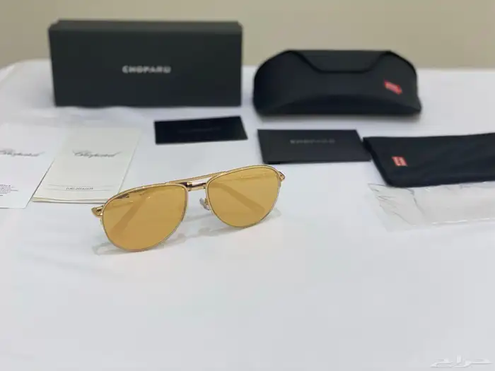 نظارة شوبارد الذهب رجالية (العدسة مطلية فقط عيار 24) 2