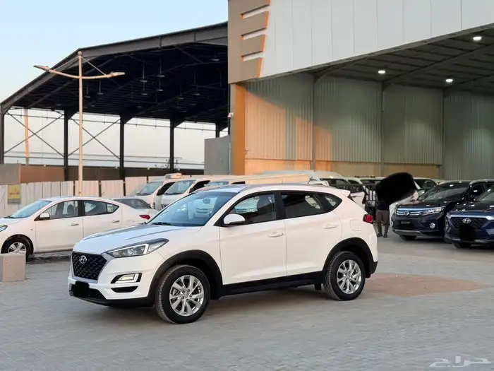 هيونداي توسان 2019 ابيض 3