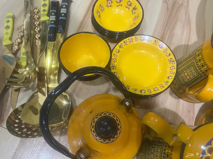 طقم طراز القديم صحون 1