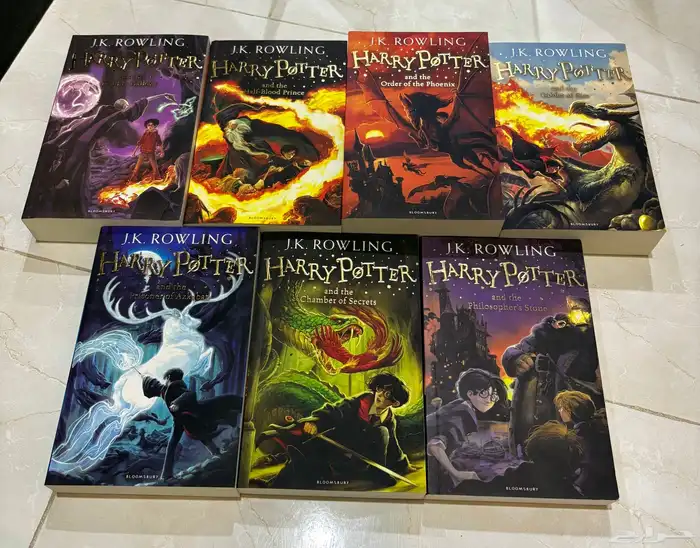 سلسلة كتب هاري بوتر - انجليزي 0
