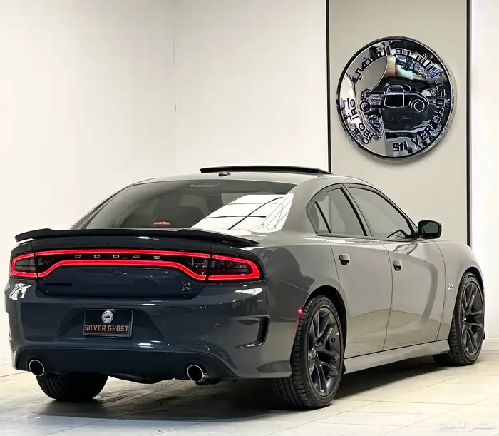 دودج تشارجر سكات باك 2023 (( شبه جديد )) 3