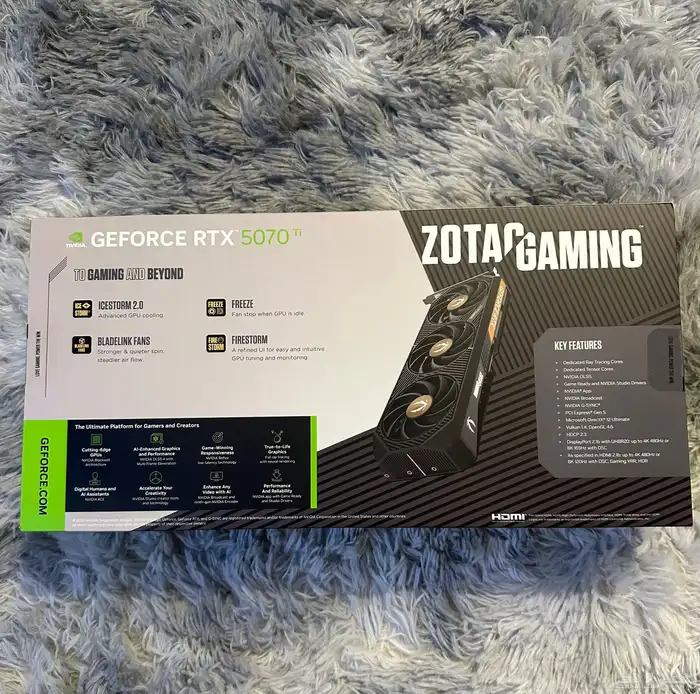 كرت شاشة 5070 ti جديد 1