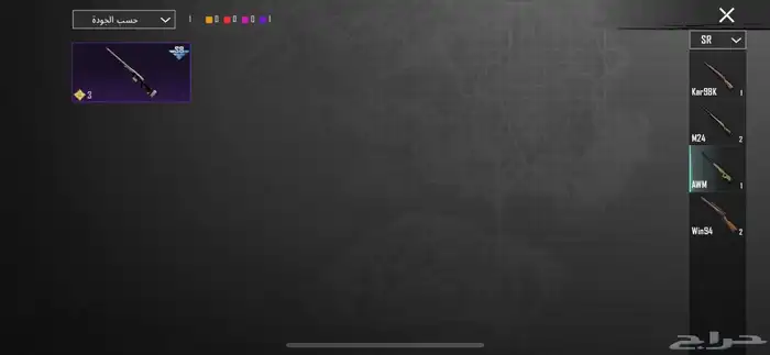 سلام علكيم ورحمه الله وبركه حساب ببجي لبيع 30