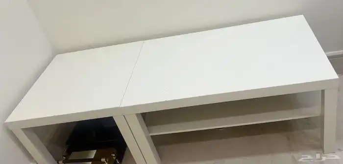 طاولتين من ايكيا بيضاء 1
