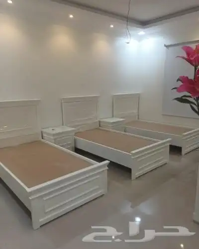 غرفه نوم طراحه سرير كمودينه مكيفات 2