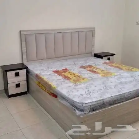 غرفه نوم طراحه سرير كمودينه مكيفات 1