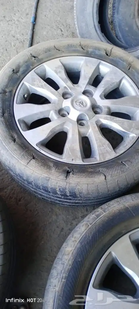 جنوط سكويا جنط 20 بالكفرات 3